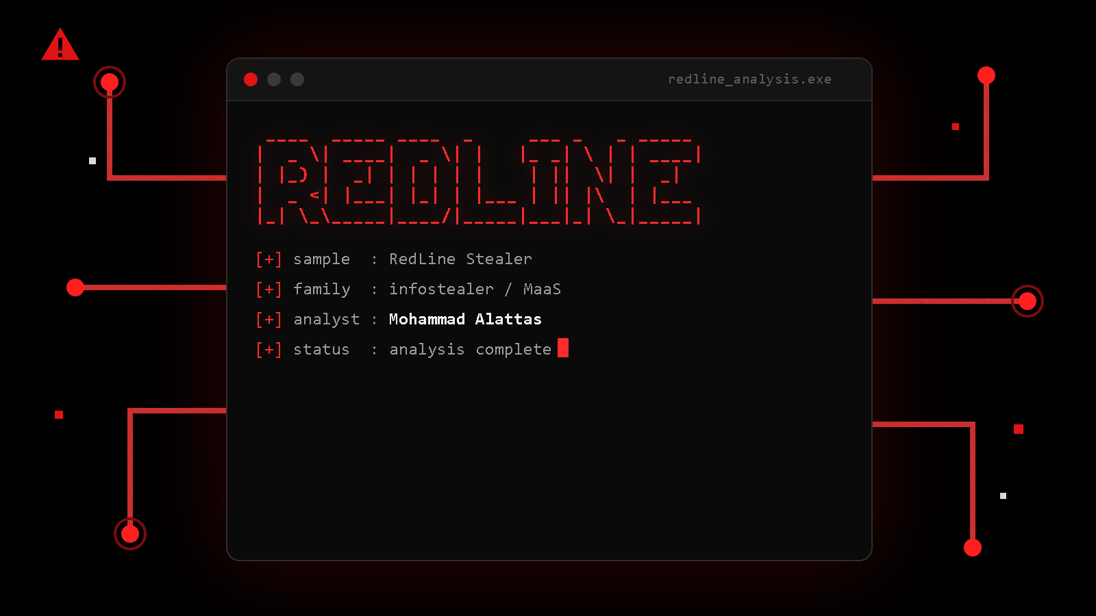 RedLine Infostealer analysis
