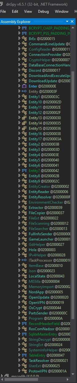 RedLine analysis